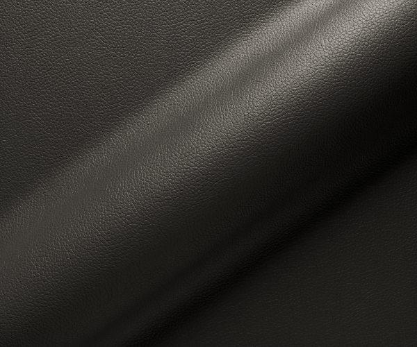 Otočná židle Abelia-Flex Pravá kůže Černá Křížová podnož kuželová z nerezové oceli - Image 4