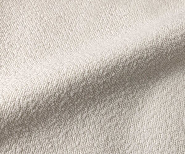 Čalúnená posteľ Cutio bouclé krémovo-biela 180 x 200 cm - Image 3