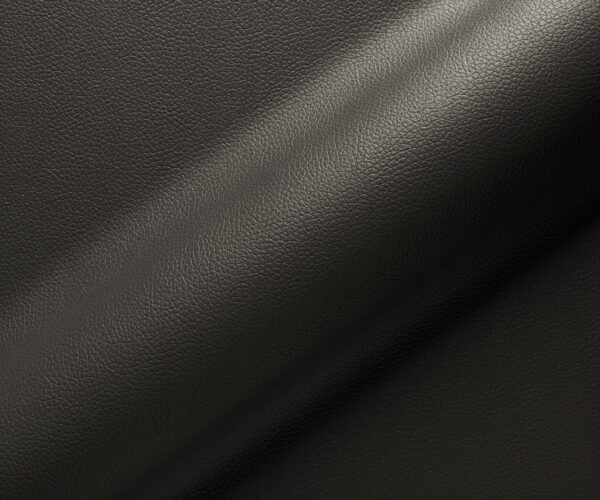 Jedálenská stolička Lelio-Flex pravá koža čierna krížová konštrukcia uhlová zlatá otočná o 180° - Image 4