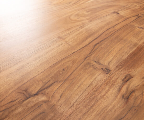 Komoda New Live-Edge 145 cm prírodná akácia 3 dvere kovový rám na lyžiach čierny - Image 3