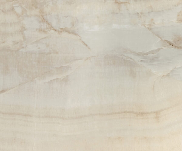 Jedálenský stôl Edge 300x100 keramika Laminam® Onice Oro Zenthara s uhlovým kovovým efektom titánového povrchu - Image 3
