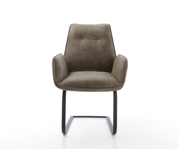 Jedálenská stolička Zoa-Flex taupe vintage konzolové čierna matná - Image 2