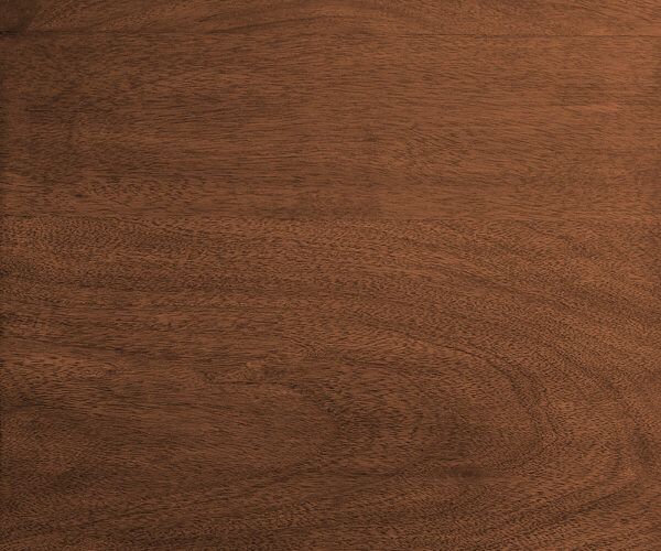 Jedálenský stôl Edge 260x100 cm XL akácia hnedá nerezová oceľ strieborná skosený Live-Edge - Image 3