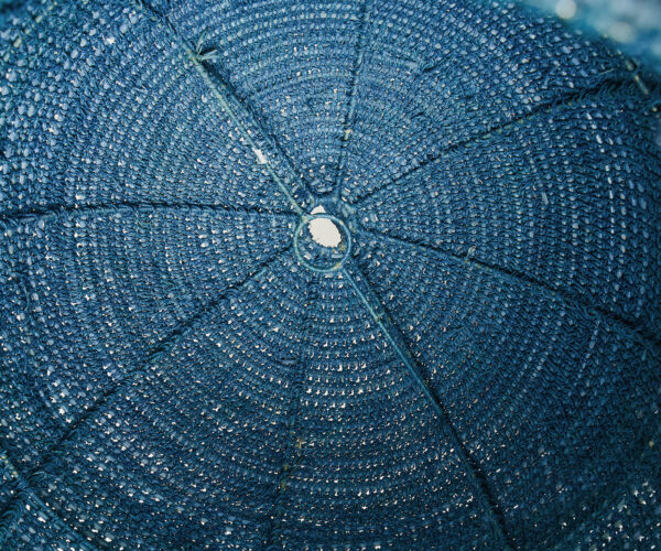 Tienidlo Kubu-Kubu Ø 55x75 cm fialové z vodného hyacintu - Image 3