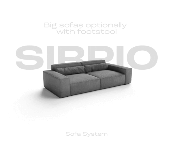 Pohovka v tvare "U" Sirpio XL 360x260 cm krémovo-biela bouclé, variabilne umiestniteľný dlhý ležadlo - Image 8