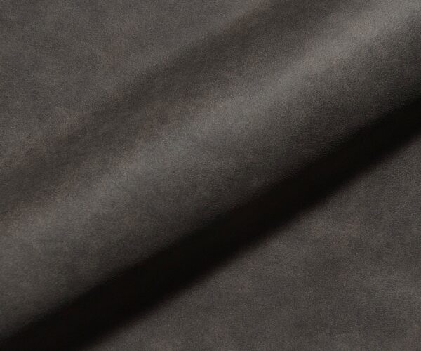 Jedálenská stolička Yago-Flex s opierkami mikrovlákno antracitová vintage jedálenská stolička okrúhla nerezová oceľ vrecková pružina - Image 3