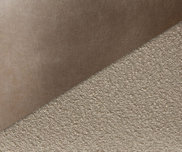 Jedálenská stolička Vinka-Flex s podrúčkami, krížový rám, široké, nerezová oceľ, kombinované materiály, taupe, otočné o 180°, jadro s vreckovými pružinami - Image 3