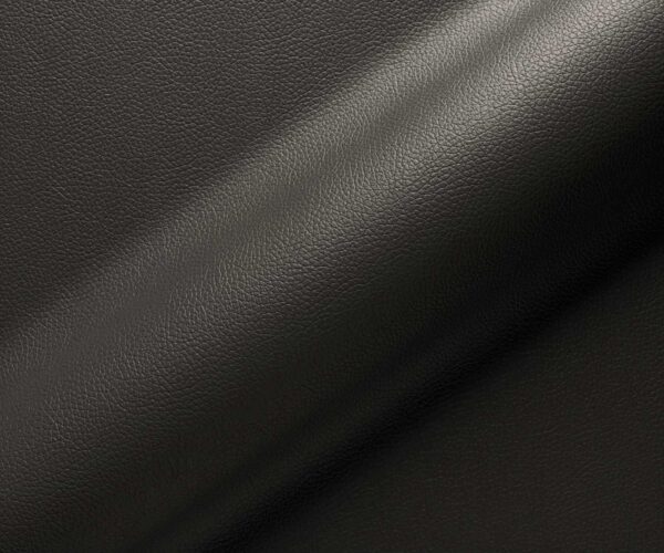 Jedálenská stolička Heira-Flex s opierkami pravá koža čierna tenká podstava čierna vrecková pružina - Image 3