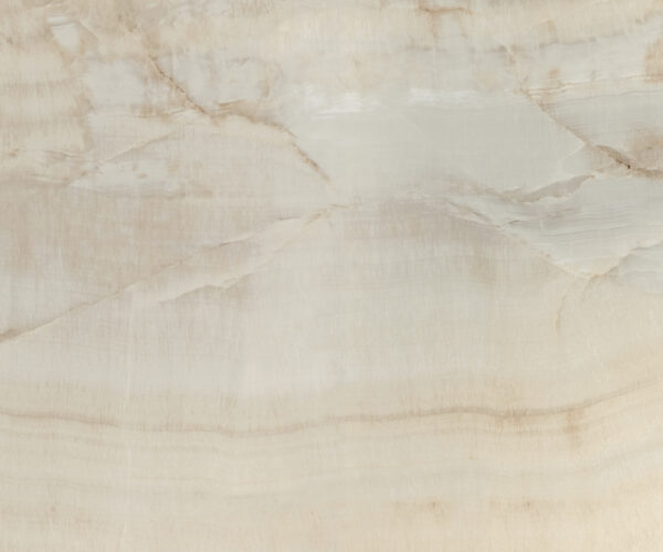 Jedálenský stôl Edge oválny 220x120 keramika Iris FMG Onice Oro Zenthara uhlový nerezová oceľ - Image 3