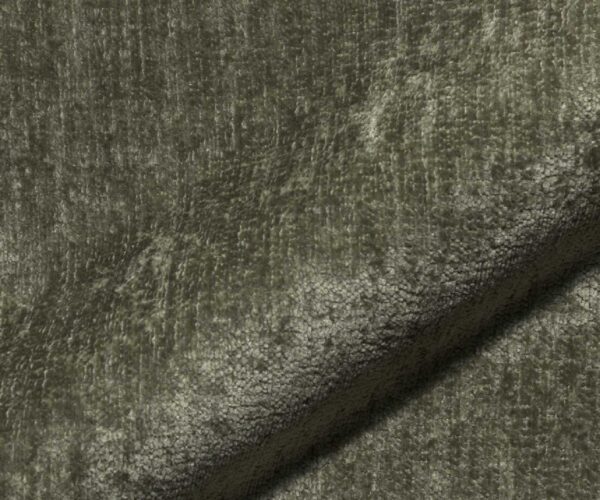 Jedálenská stolička Abelia-Flex s podrúčkami, krížová kovová základňa, čierna, chenille oliva, otočné o 360°, funkcia hojdačky - Image 3